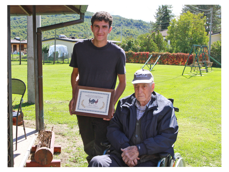 A Cittareale premiati Ilario Bucci (96 anni), Bruno Guidoni (87 anni) e Antonio Moriconi (89 anni), veterani cacciatori-contadini