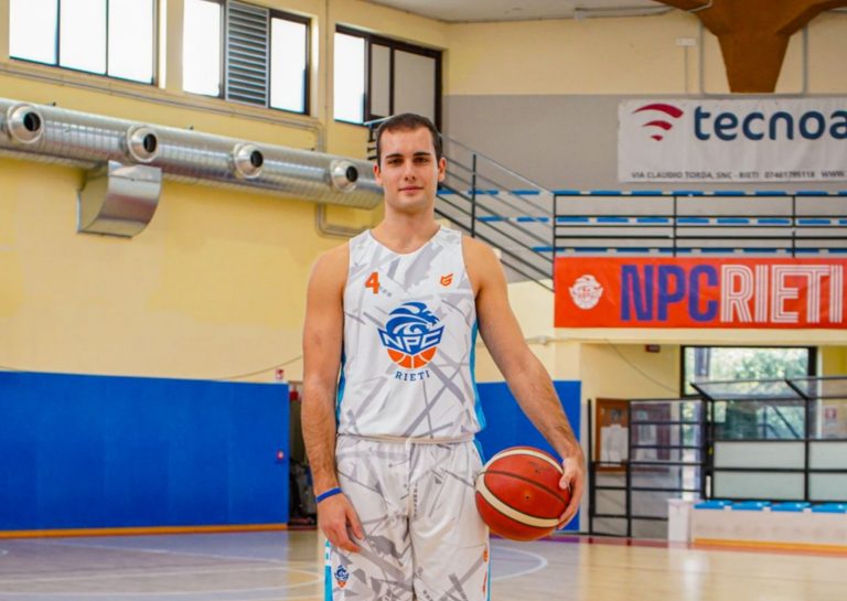 Luca Provaroni è un nuovo giocatore della NPC Rieti