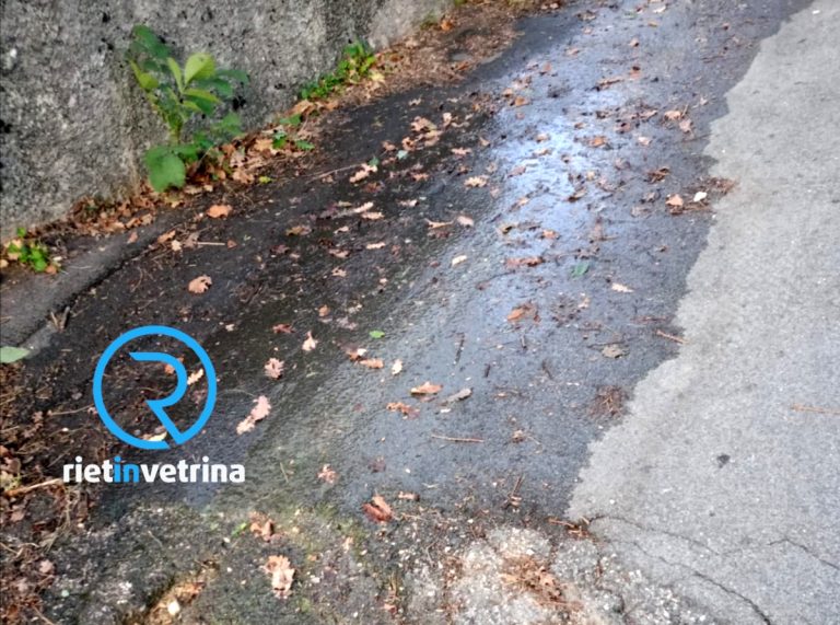 SEI TU IL REPORTER – Nica: “Da oltre venti giorni copiosa perdita di acqua in via Vena. Intervenite!”