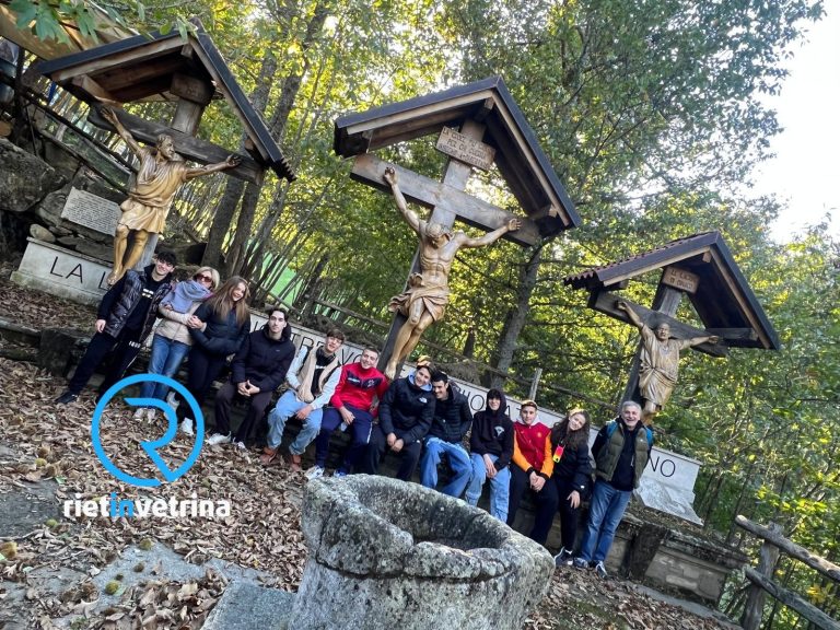 I convittori del Liceo Scientifico Sportivo Internazionale di Amatrice visitano l’Oasi di Orie Terme – LE FOTO