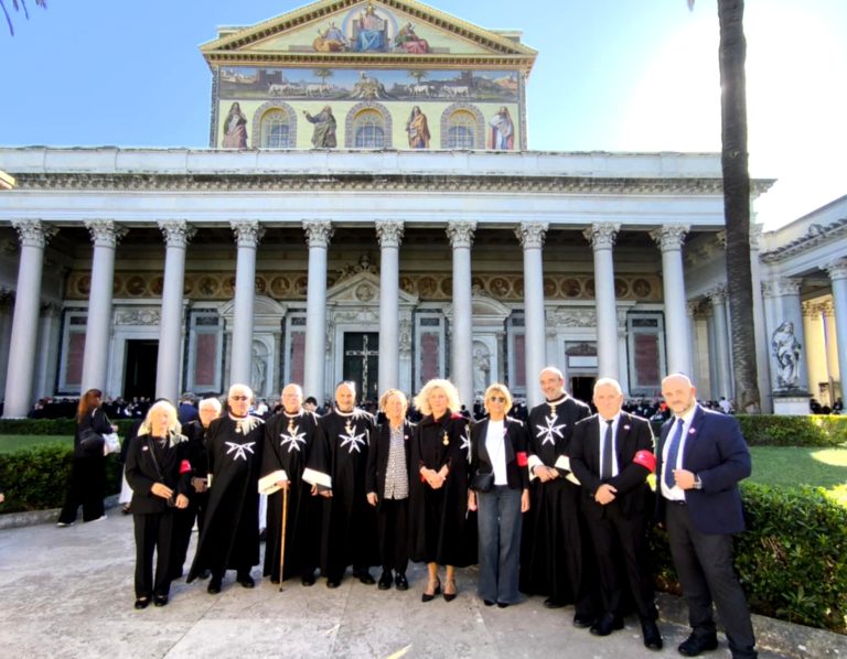 La sezione reatina dell’Ordine di Malta presente al Pellegrinaggio Giubilare Nazionale