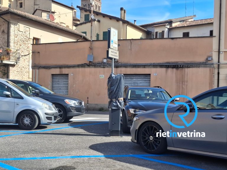 Rieti, il 20 ottobre saranno attivati i parchimetri per la sosta a pagamento su strisce blu