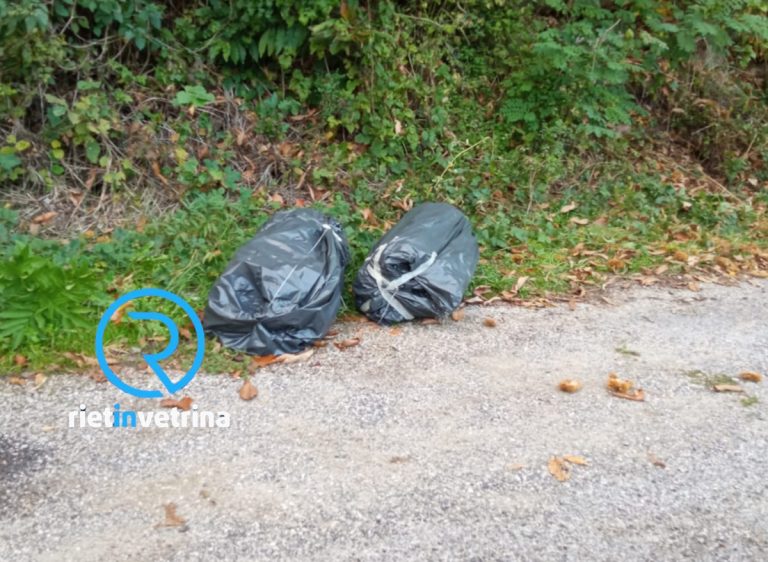 SEI TU IL REPORTER di Rietinvetrina – Leo: “Immondizia abbandonata nei pressi del Santuario de La Foresta”