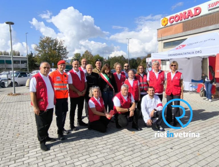 In corso a Rieti la giornata nazionale ordine di Malta, con centinaia di screening