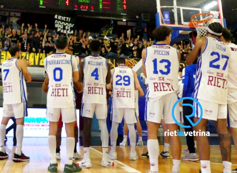 Sconfitta casalinga per la Sebastiani Rieti contro Pistoia