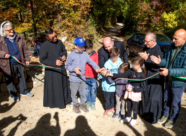 Inaugurata l’Area Monumentale della Chiesa di San Fortunato a a Pinaco Arafranca di Amatrice