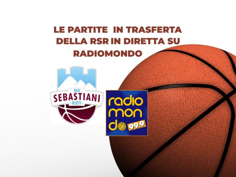 Cividale – Sebastiani Rieti, radiocronaca diretta su Radiomondo dalle ore 20:20