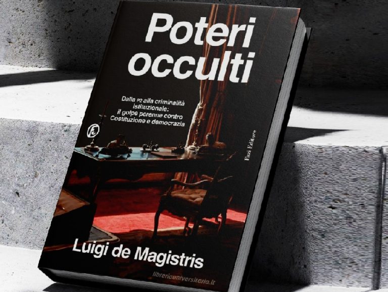 “Poteri occulti”, l’8 novembre Luigi de Magistris a Rieti per presentare il suo lavoro