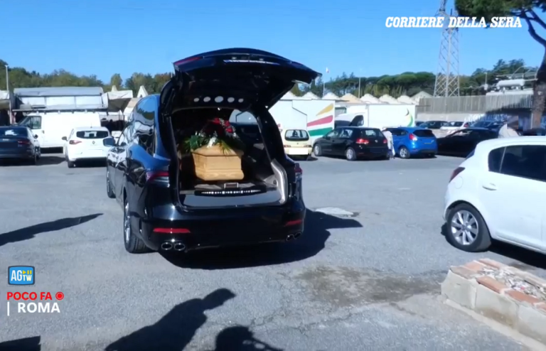 A Cesano di Roma i funerali di Raffaele Marianella, morto nell’agguato al pullman sulla Rieti-Terni