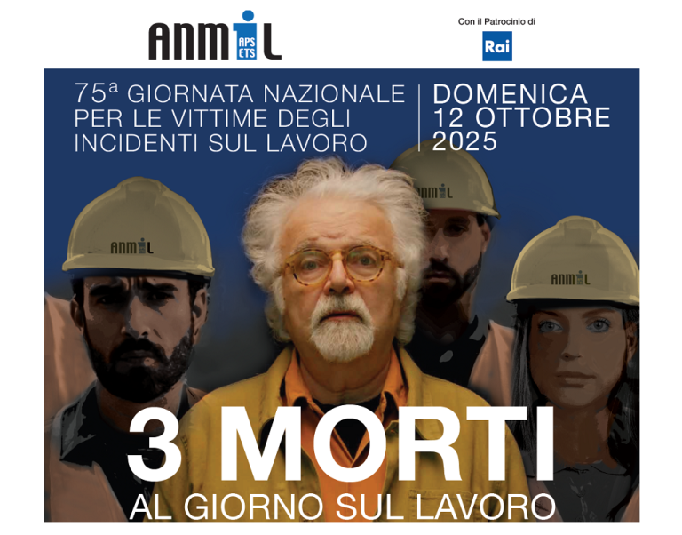 Domenica 12 ottobre ANIMIL Rieti commemora le Vittime sul Lavoro – IL PROGRAMMA