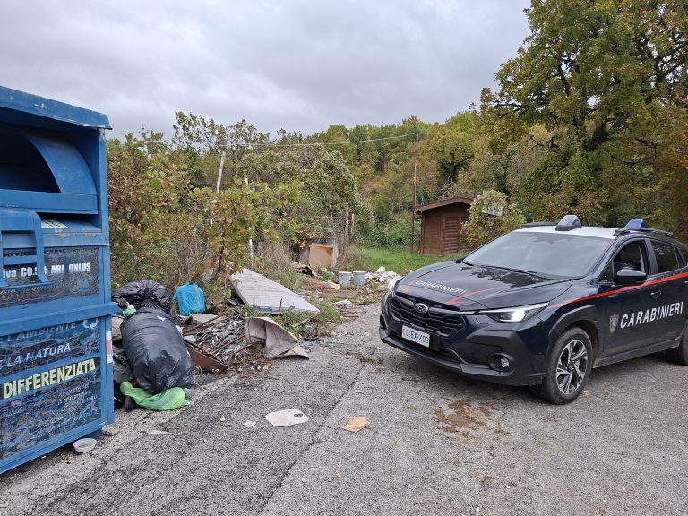 Cicolano, sanzionate 20 persone per abbandono di rifiuti