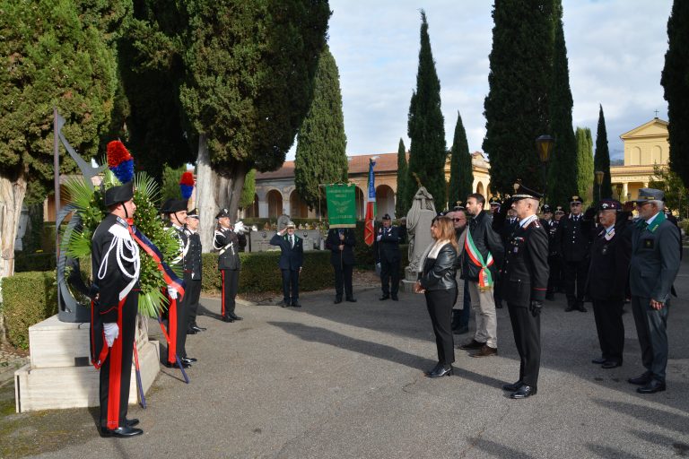 I Carabinieri in servizio e in congedo commemorano i caduti dell’Arma
