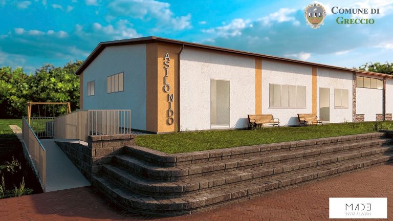 Greccio dà nuova vita all’ex Bocciodromo di Spinacceto: nasce un asilo nido moderno