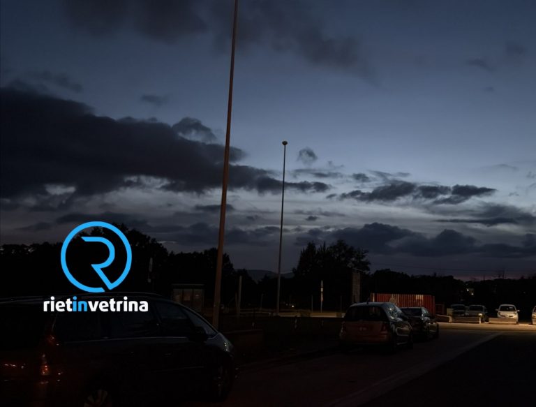 SEI TU IL REPORTER di Rietinvetrina – “La zona dell’ospedale de Lellis completamente al buio”