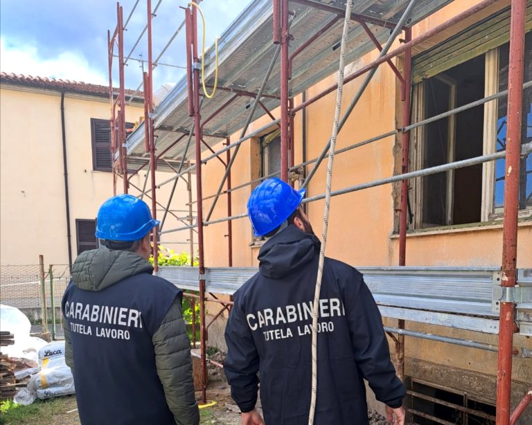 Cantalice, lavoratore a nero muọre a 41 anni: in corso le indagini dei Carabinieri