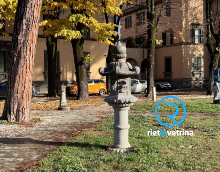 Dopo la pubblicazione su Rietinvetrina ripristinata la Lanterna del Drago vandalizzata la scorsa settimana