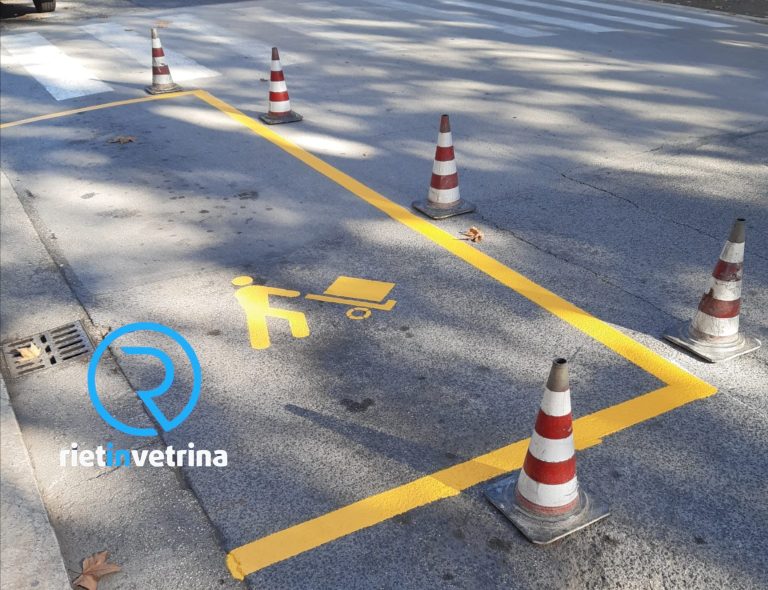 SEI TU IL REPORTER di Rietinvetrina – Mario: “Creato stallo per il carico e scarico nei pressi di un attraversamento pedonale. Dov’è la sicurezza per i pedoni? Lì non si è mai potuto posteggiare”