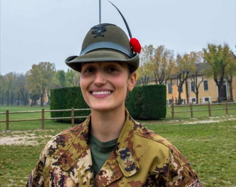 La leonessana Sofia Centanni ha ricevuto il Cappello Alpino ed è entrata a far parte delle Truppe Alpine