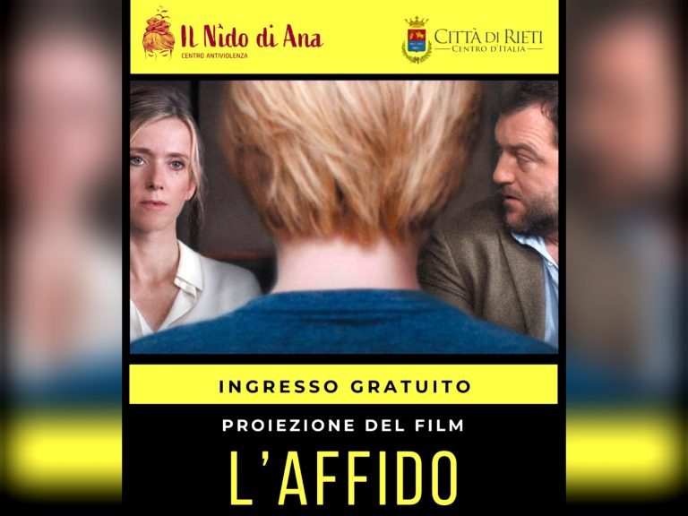 Il Nido di Ana, al Moderno di Rieti la proiezione del film “L’affido”