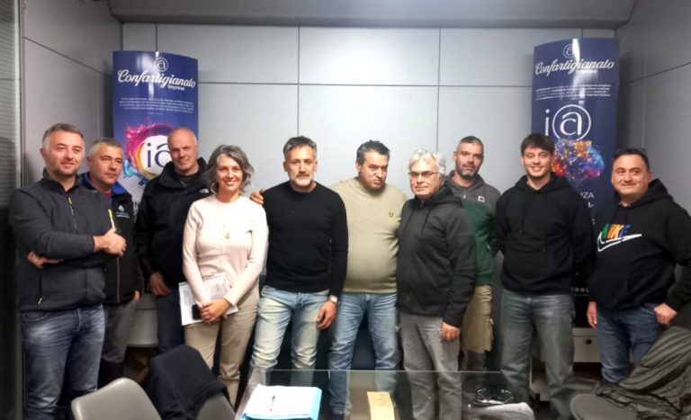 Egidio Angelucci confermato presidente Categoria Impianti Termoidraulici di Confartigianato Rieti