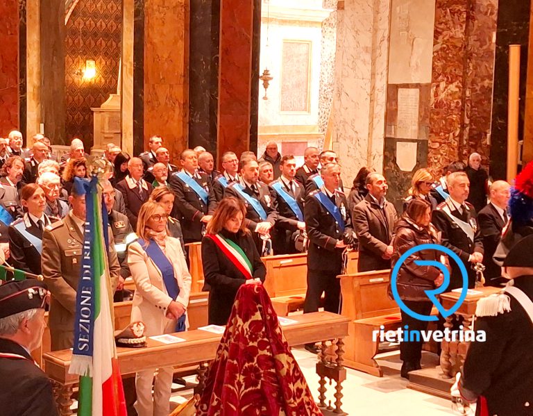 Celebrata nella Cattedrale di Rieti la Virgo Fidelis, Patrona dell’Arma Carabinieri – LE FOTO