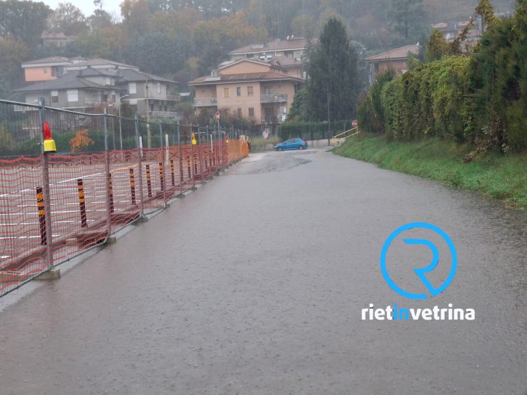 Maltempo, allagata via D’Orazi a Campoloniano