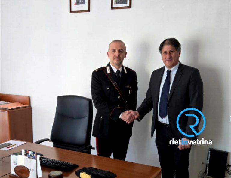 L’assessore Fabio Nobili ha incontrato Marco Azzarello, nuovo comandante Stazione Arma Carabinieri Contigliano