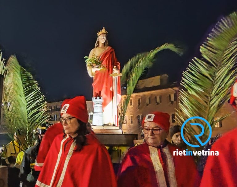 Le emozioni della Processione sul Velino per santa Barbara – LE FOTO