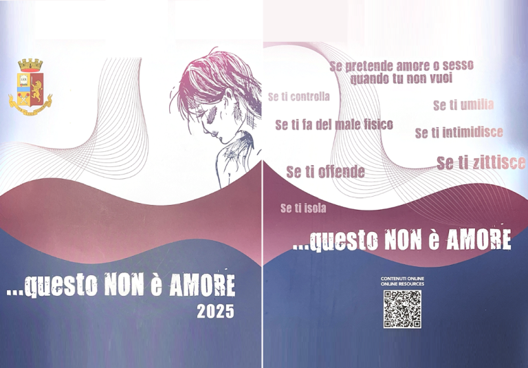 “…questo non è amore”, iniziative della Polizia di Rieti nella giornata per l’eliminazione della violenza contro le donne