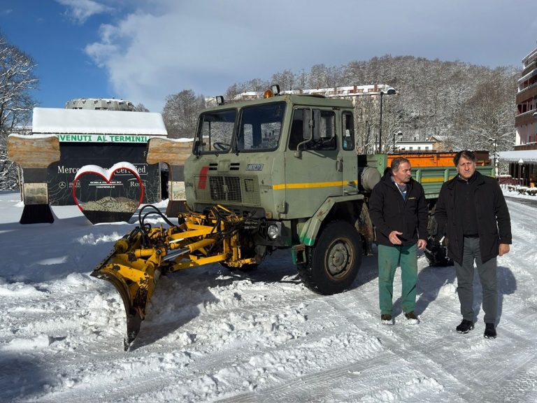 Terminillo, Fabio Nobili: “Attivato il piano neve del Comune”