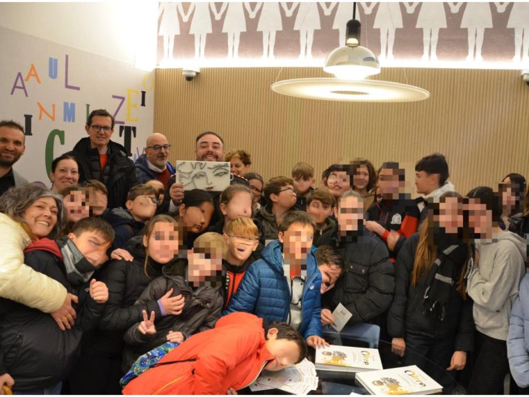 Gli studenti di Montopoli di Sabina alla caserma Carabinieri di Poggio Mirteto