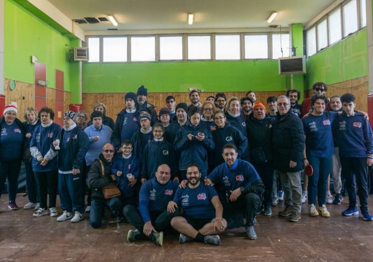 Quando lo sport abbatte le barriere: a Rieti il tennistavolo riparte dall’inclusione