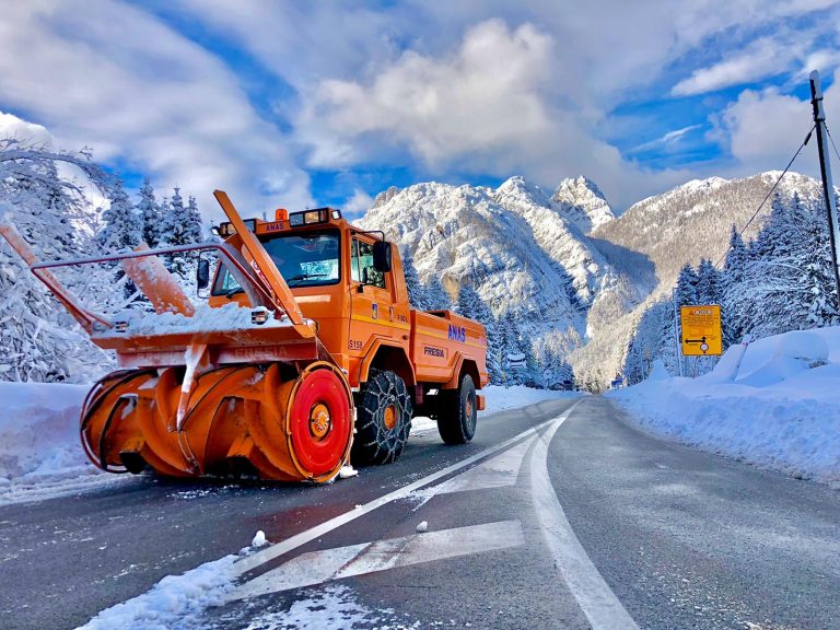 Piano neve ANAS: presidi h24 per interventi immediati