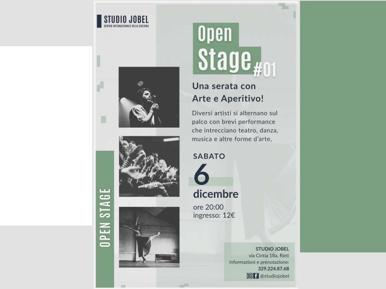 Open stage – Impro show: il pubblico diventa protagonista dello Show