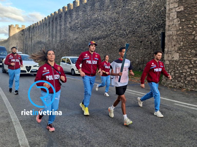 Sabato 6 dicembre la Fiaccola Olimpica di Milano-Cortina transiterà a Rieti – LE STRADE CHIUSE