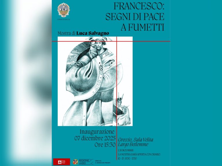 “Francesco: Segni di Pace a Fumetti”, a Greccio la mostra dedicata al santo di Assisi