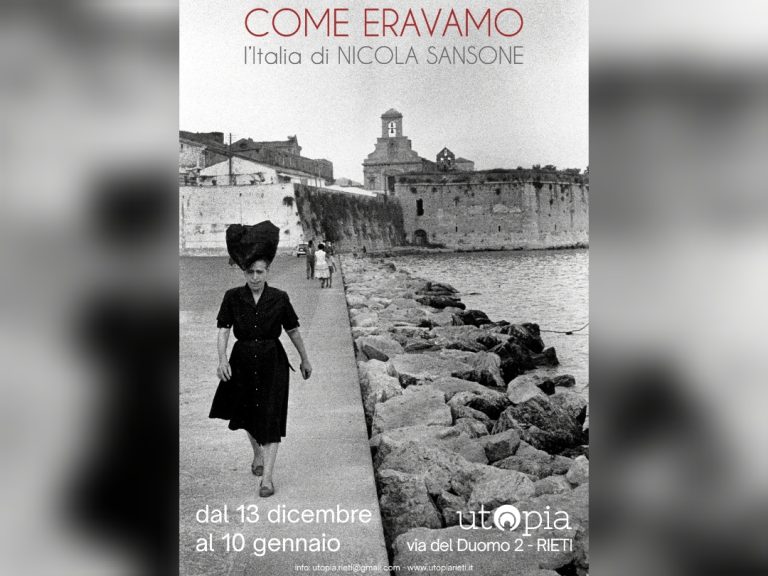 Come Eravamo, dal 10 dicembre presso Utopia in mostra le fotografie di Nicola Sansone