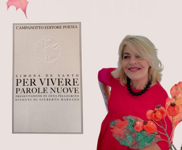 A Rieti Simona de Santo presenta il suo libro: “Per vivere. Parole nuove”