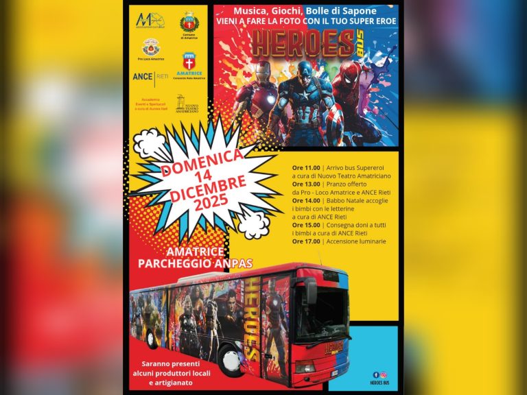 Ad Amatrice una giornata di beneficenza dedicata ai più piccoli