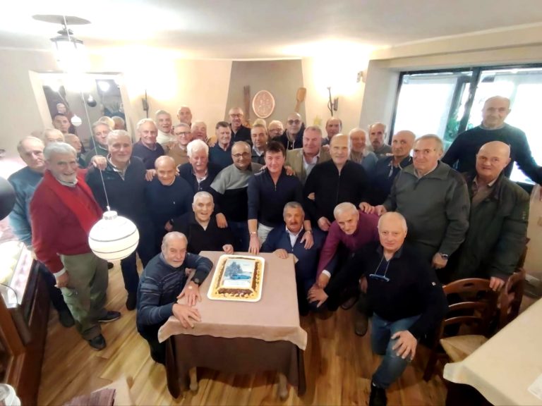 50 pensionati COTRAL si sono ritrovati: facevano parte del deposito Rieti, Terzone, Amatrice