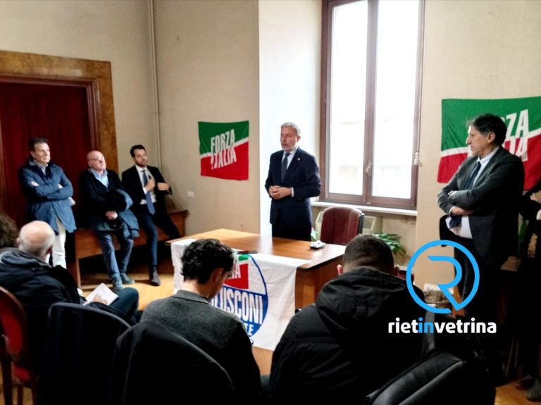 Forza Italia, Raffaele Nevi si è presentato alla stampa reatina: Focus su università e infrastrutture