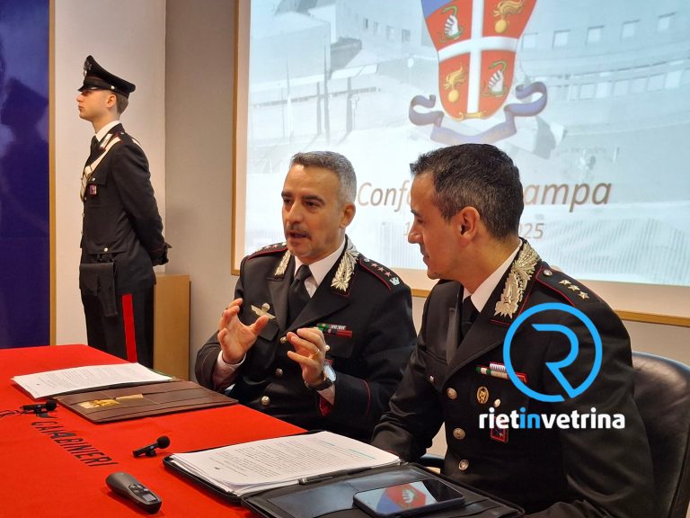 Bloccata la famosa “Banda dell’Audi nera”. Carabinieri di Rieti arrestano l’organizzazione criminale che aveva commesso oltre 68 furti ad esercizi commerciali