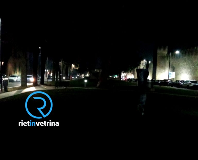 SEI TU IL REPORTER di Rietinvetrina – Leo: “Giardini di Ito completamente al buio”