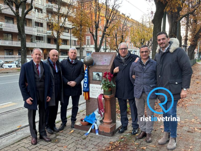 La Saletta dei Ricordi di Cantalice a Torino per il convivale natalizio e per commemorare Gigi Meroni “La farfalla granata”