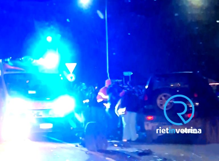 Incidente all’uscita Rieti Ovest. Corsia bloccata