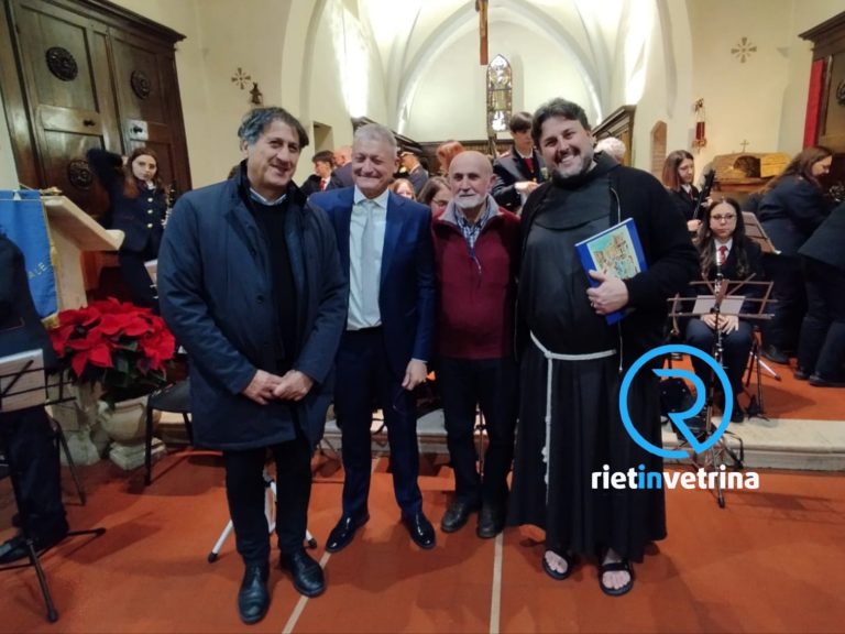 Gremito il Santuario di Fonte Colombo per il concerto “Luci di Natale”