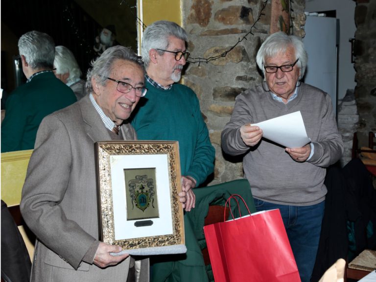 Premio “Il Borghetto 2025” attribuito al Dott. Pasquali nel conviviale del Centro Sociale “Noi…insieme” APS di Borgo Velino