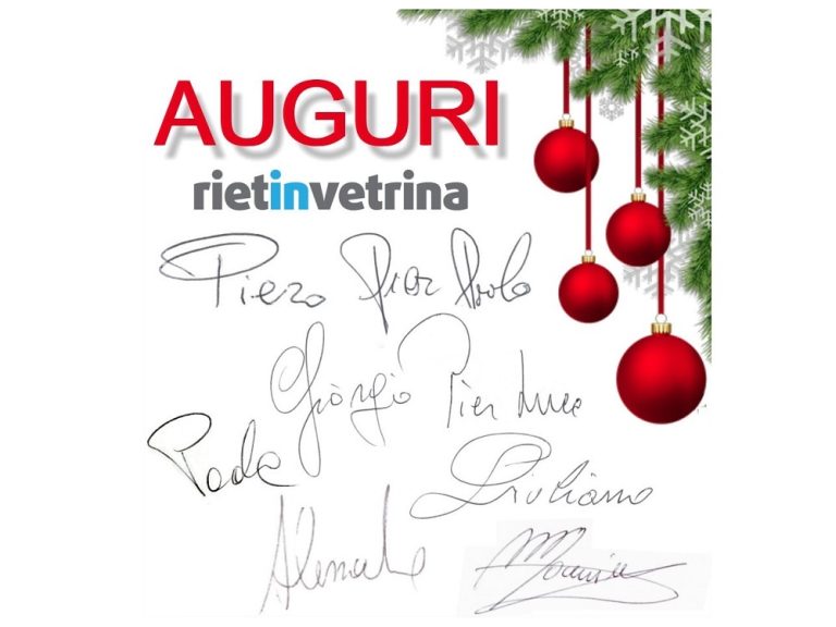 Auguri di Buon Natale dalla redazione di Rietinvetrina