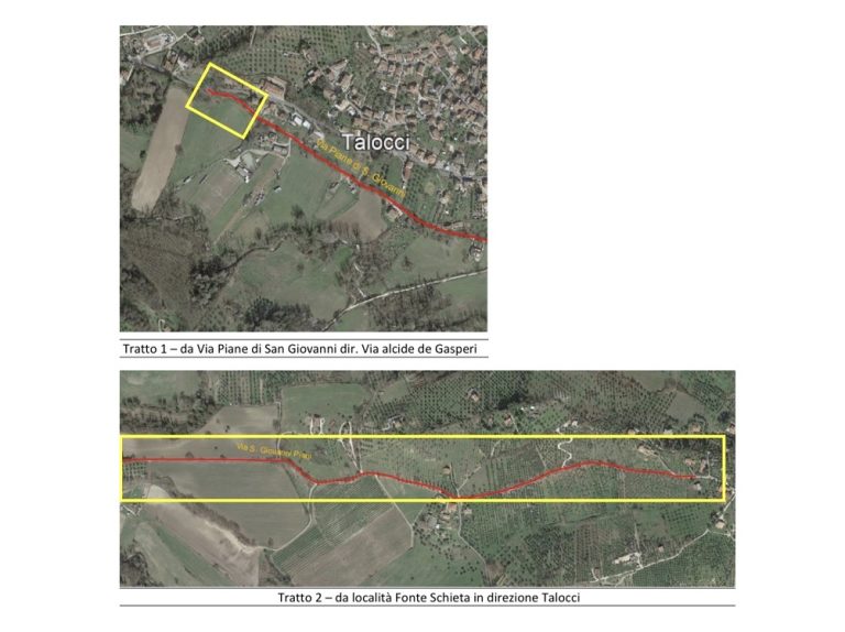 Viabilità rurale, finanziato da ARSIAL intervento su via delle Piane di San Giovanni Comune di Fara in Sabina. Investimento da 230 mila euro