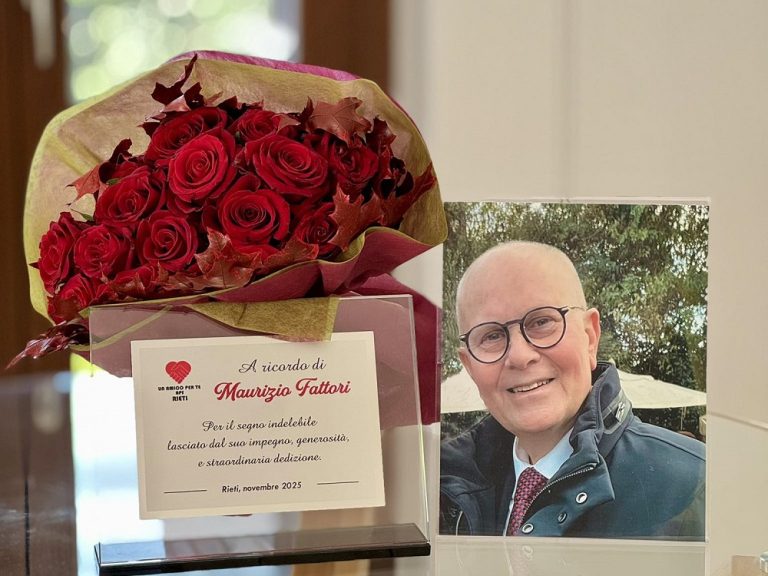 Messaggio di “Un amico per te APS” in memoria di Maurizio Fattori nell’ottavario della scomparsa